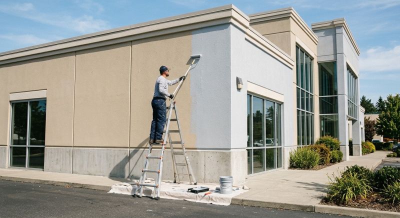 Outdoor Commercial Painting in Greeley, CO